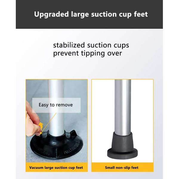 Senior Friendly Bathroom Chair For Shower Adjustable Height Aluminium Bath Chair With Backrest