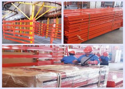 Resistente empurre para trás o racking da pálete com cor/capacidade personalizadas ISO14001