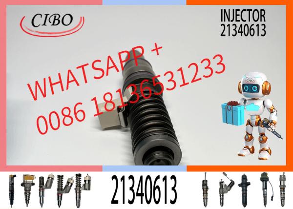 VOE21340611 21340611 Fuel nEuro 4 Truck Engine Parts 21340613 BEBE4D24103 BEBE4D24003 Common Rail Fuel Injecjector Common Rail Injector for Vo-lvo FM400 EC380 EC480 Excavator Aftermarket Parts Rebuild