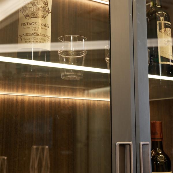 Luxury 50mm Modular Kitchen Cabinets Modular Wooden Kitchen