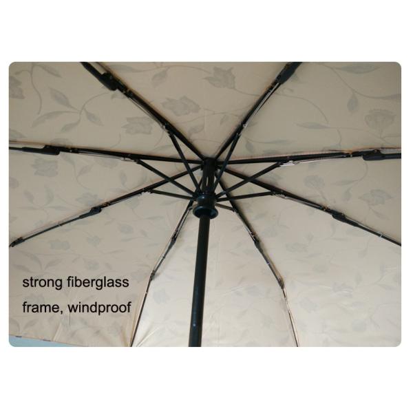 Paraguas a prueba de viento plegable de la manija del cráneo del hockey shinny para los hombres