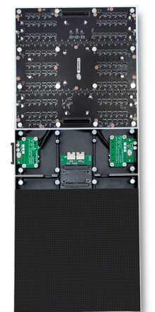 1000×500mm Paper Thin LED Screen Lightweight Front Access LED Screen