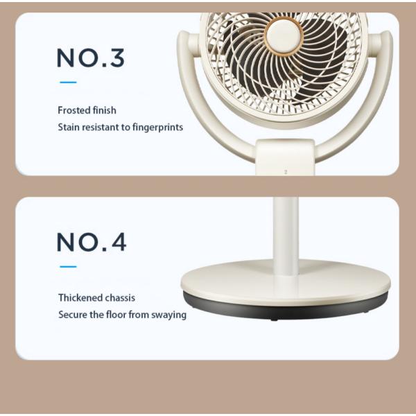Electric Stand Fans Air Cooling Fan with AI Voice Control Voice Air Circulation Fan