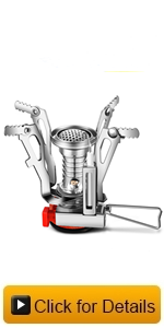 Stainless Steel Camping Outdoor Cookware Mess Kit Set, Folding Cookset Camping Teapot and Pans Set Equipment