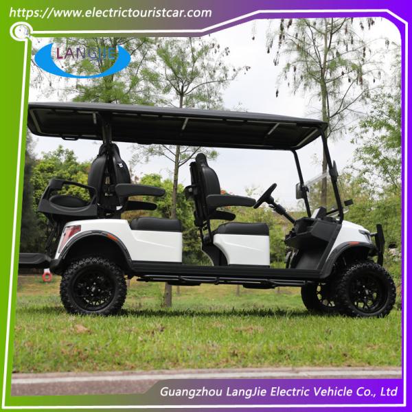 6 пассажирских электрических охотничьих автомобилей мини-автобус с батареей с системой переменного тока 48 В