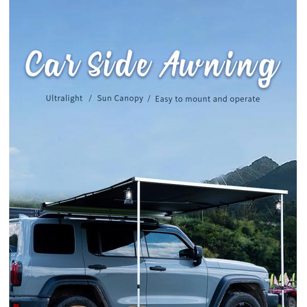 3000mm Waterproof Car Awning Canopy with LED Light 11kg