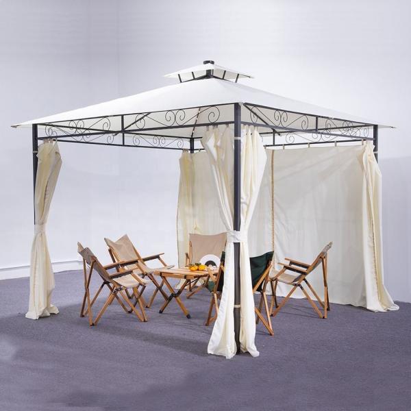 Pop Up Gazebo Mosquito Nettings, Outdoor Canopy Shelter Garden Lawn Backyard, Patio Cover Outdoor Gazebo Pergol