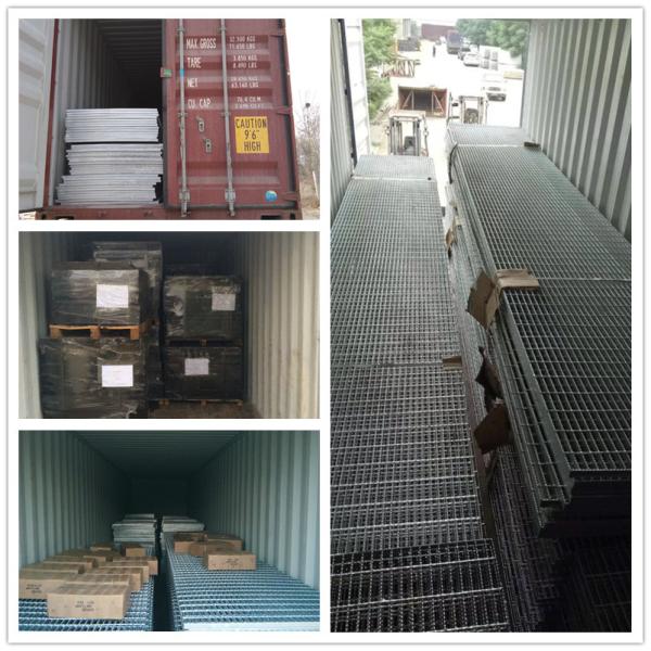 равнина стандарта 40x5mm Serrated гальванизированная стальная решетка