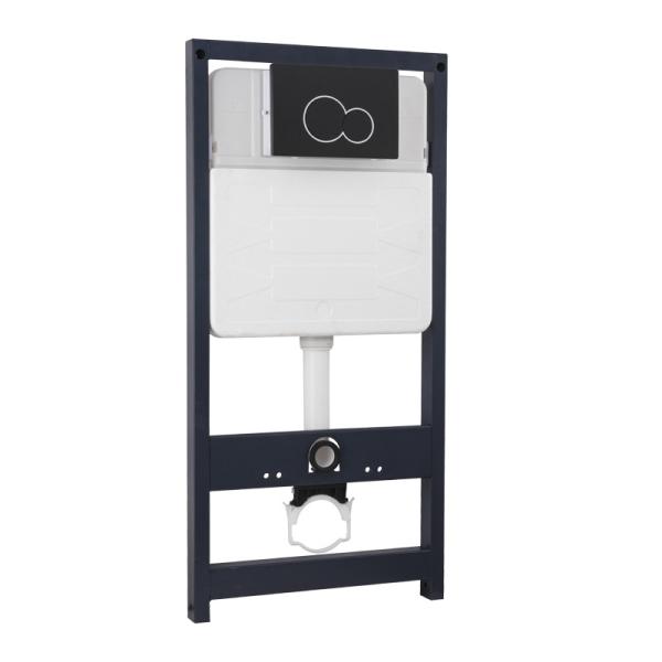 Wall Mounted Concealed Tank Cistern with Stainless Steel Frame and European Watermark