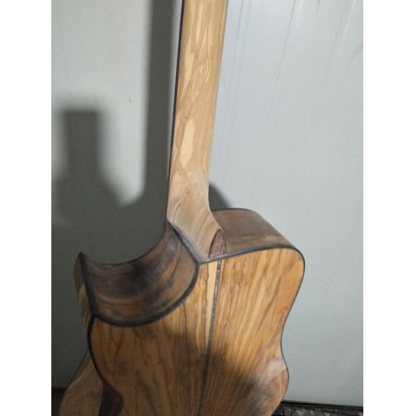 AAAA custom guitar all solid imported Olive wood Ryans style guitar customize handmade acoustic guitar