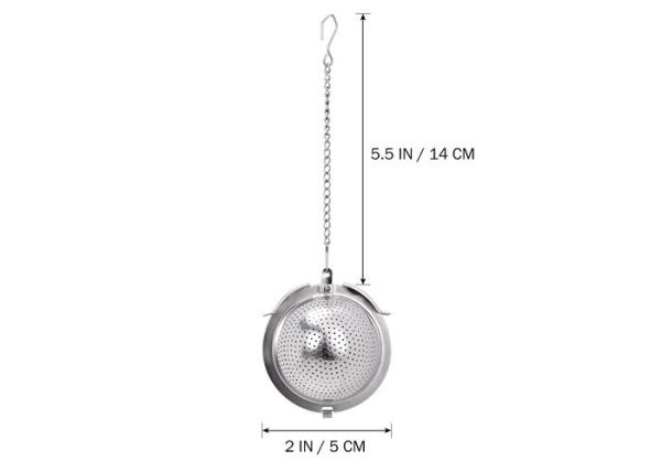 Food Grade Spice Infuser Ball Stew Meat Soup Halogen Stainless Steel Cooking Infuser