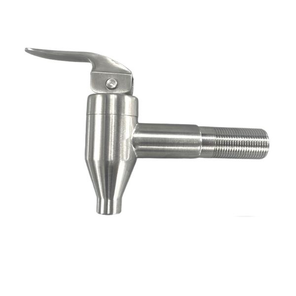 Stainless Steel Valve Core Modern Drink Dispenser Spigot for Single Hole Deck Mounted