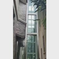 Porte automatique d'ascenseur à vis verticale avec arrêt d'urgence