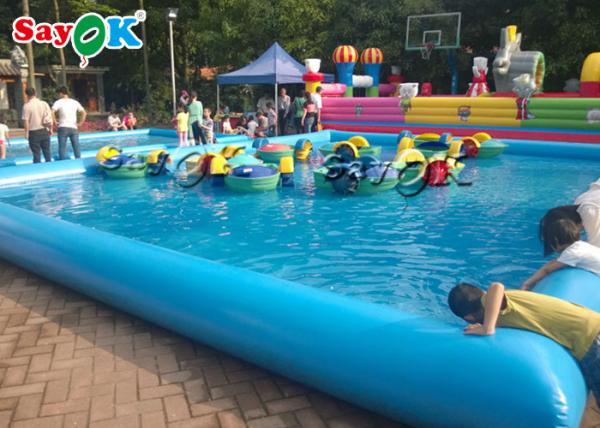 Enfant adulte nageant la piscine gonflable pour le flotteur gonflable de piscine des jeux de parc aquatique/PVC