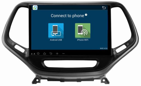Ouchuangbo Car Radio Gps Android 8.1 System for Jeep Renegade 2016 Support Bluetooth SWC USB 32GB