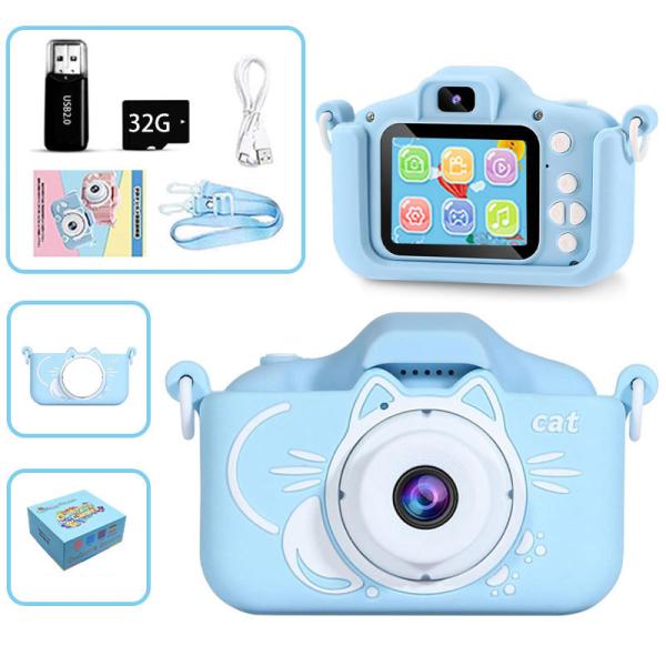 Unisex Upgrade Kids Camera Christmas and Birthday Gifts 1080P HD Selfie Digital Video Camera for Toddlers