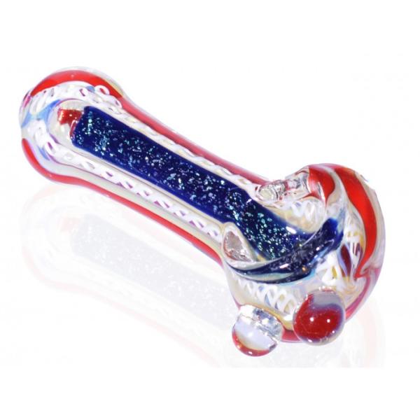 Blown Glass Hand Pipes Beautifully Handcrafted Bubbler Smoking Pipes 120g