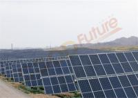 O anúncio publicitário galvanizou pre módulos máximos do perseguidor solar horizontal de aço do picovolt os 90