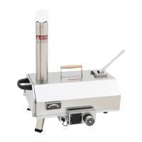 Horno de pizza portátil de 12 pulgadas con pizzaría de madera de piedra