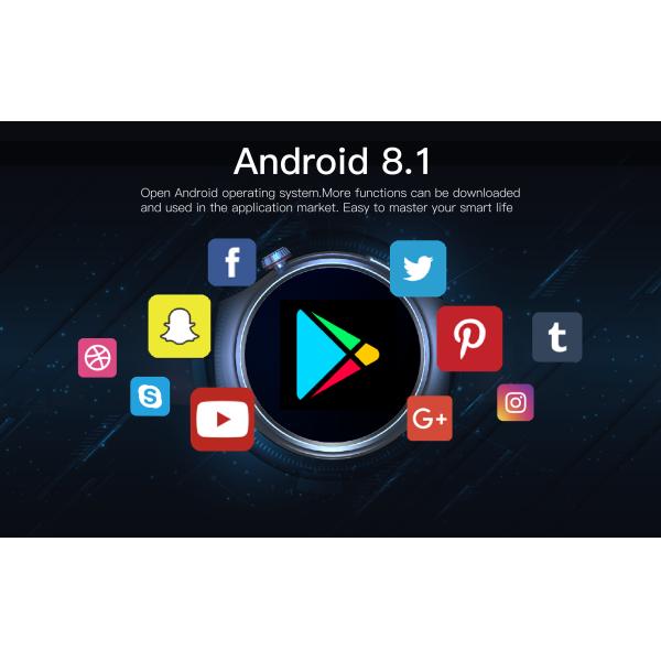 4G DM80B Swimming Smart Watch 1.43 Inch Android 8.1 1000mAh Health and Fitness Tracking