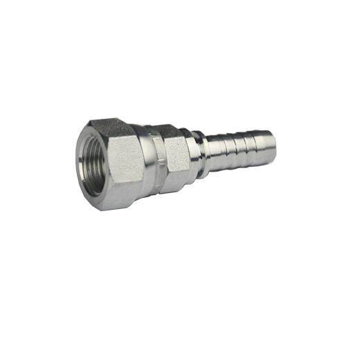 1 Inch BSP Hydraulic Fittings 60 Degree Cone Seat With Double Hexagon