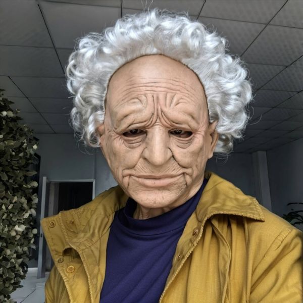Latex Human Masks for Facial Disguise - One Size Fits Most and Lightweight 250g for Entertainment and Workshops
