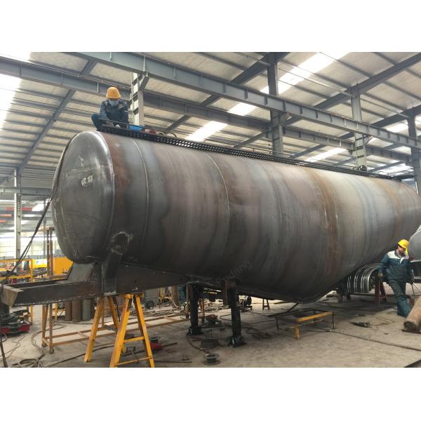 Mechanical 3 Axle W Shape Bulk Cement Tanker Trailer