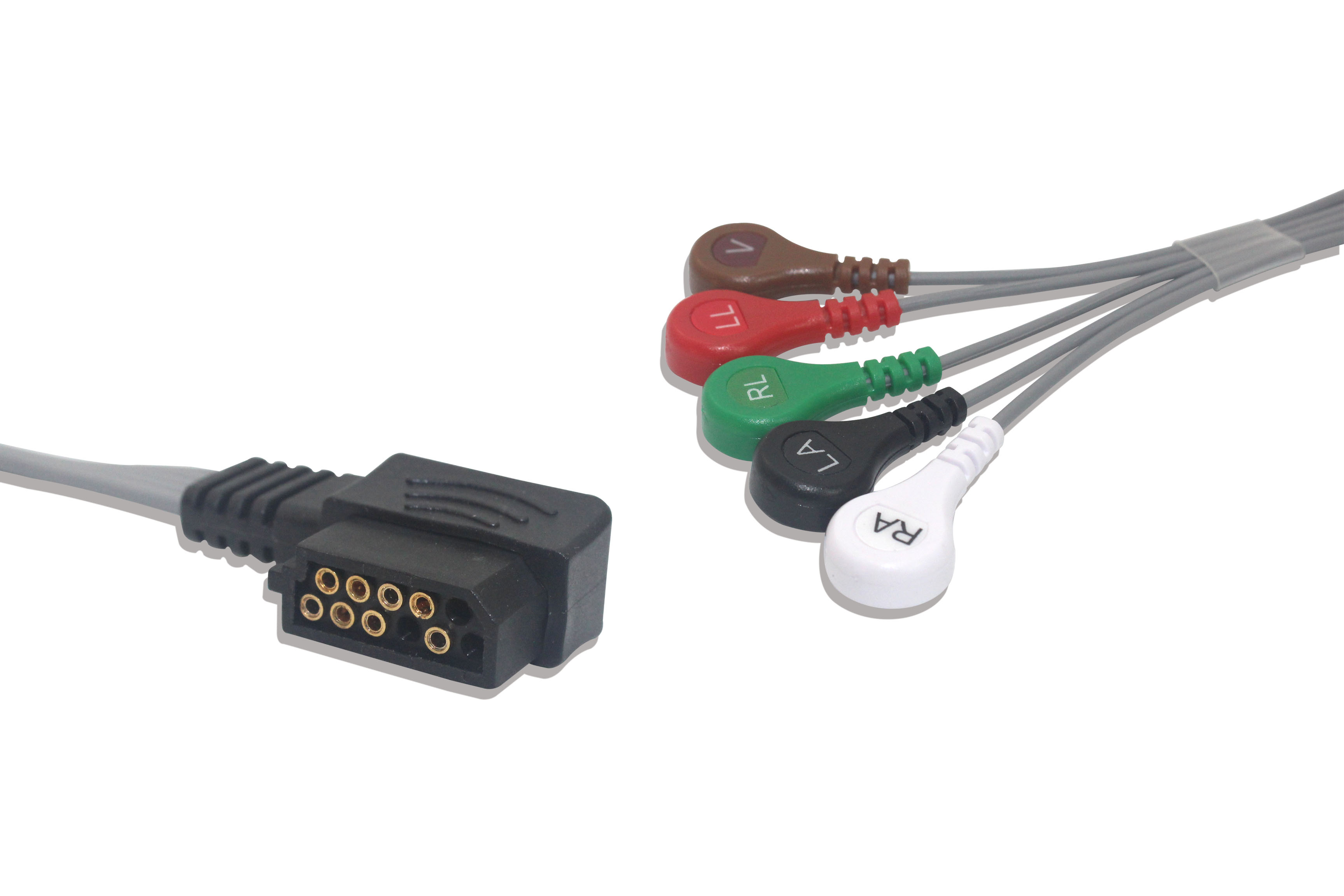 кабель руководства ECG 3.4m AHA 5 для рекордера Digitrak XT Holter