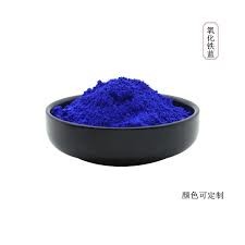Water Resistance Good Dispersion Ink Pigment Iron Oxide Blue with Anti-settling Properties, Samples Available