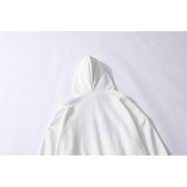 100% Chemical Fiber Zip Up Hooded Sweaters