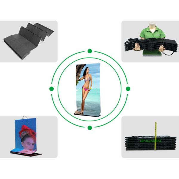 Energy Saving Big Flat Concert Led Video Wall Panels High Brightness 4000cd / Sqm