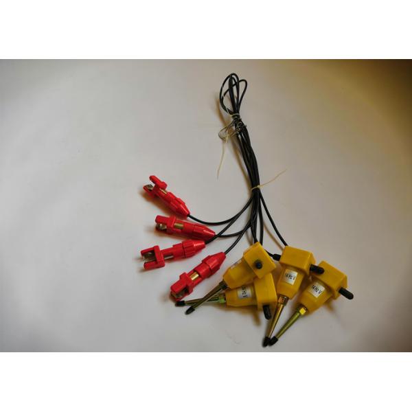 Perforación resorte vertical de la fractura del sensor del geófono de 14 herzios