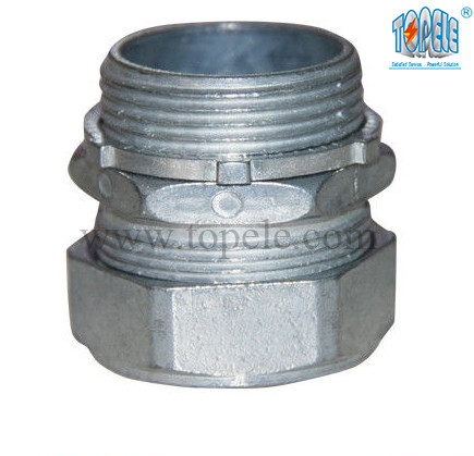 ISO Certificate  NPT Thread Zinc EMT Compression Connector
