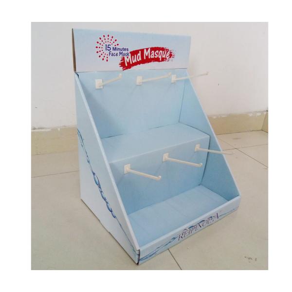 Custom Logo POS Shelving Cardboard Shelves for Small Box Packaging Retail Display