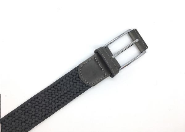 Fabric Webbing Woven 110cm Women's Elastic Stretch Belts For Shorts