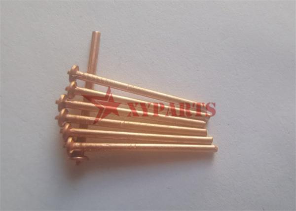 1.5 X 20 Mm Copper Plating Cd Insulation Weld Pins For Boilers And Hot / Cold Equipment