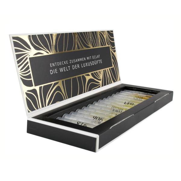 Роскошный бумажный косметический упаковывая набор подарочной коробки духов коробок 2ml 5ml