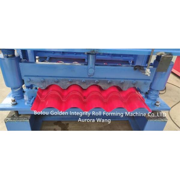 Galvanized Steel Glazed Roll Forming Machine 300H Steel Weld Frame