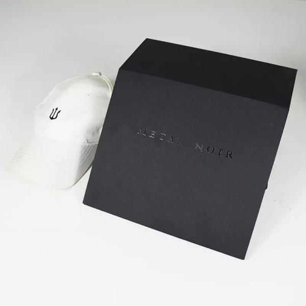 Ladder Shaped Baseball Cap Packaging Box Custom Printing