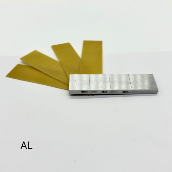 EDT-03 Eddy Current Test Standard Block with 0.2/0.5/1.0mm Precision Notches