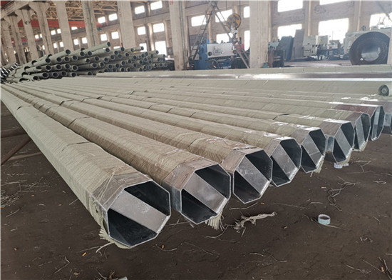 25-40ФТ гальванизировали распределение К345 трубчатого стального поляка восьмиугольное электрическое