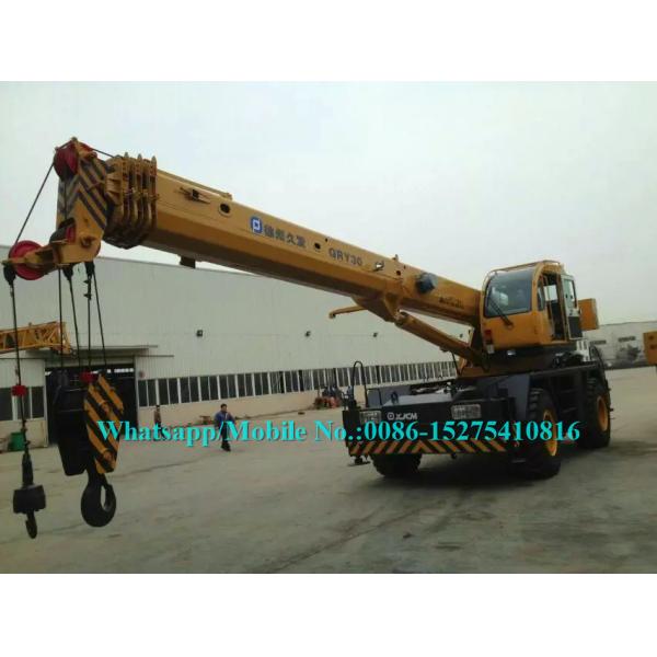 Brand New 30 Ton 35 Ton Mobile Crane , RT35 Zoomlion Truck Crane 46m Lifting Height