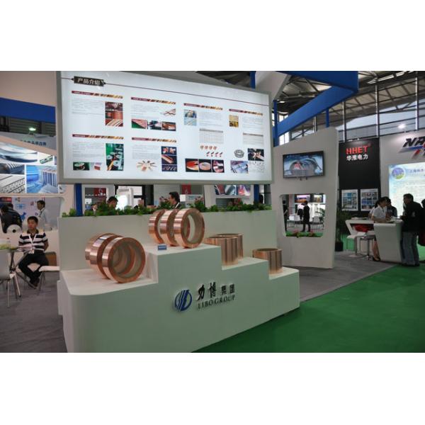 Industrial Thin Copper Strips / Copper Sheet Metal For PV Ribbon