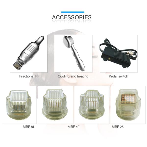 Радиочастоты ABS молотка Microneedling машина холодной горячей лицевая для удаления морщинки