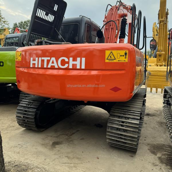 Excaver 12 tonnes de durabilité hydraulique à roues Hitachi 120 de l'excavateur d'occasion, avec un prix bas et de bonnes performances d'excavation