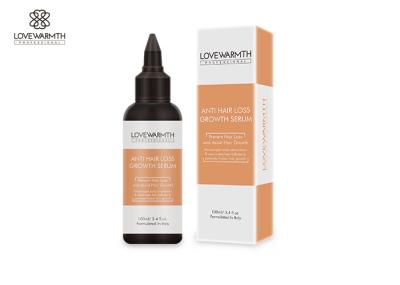 Marca própria perfumada do OEM do anti volume rápido do crescimento 50ml do soro do cabelo da queda de cabelo