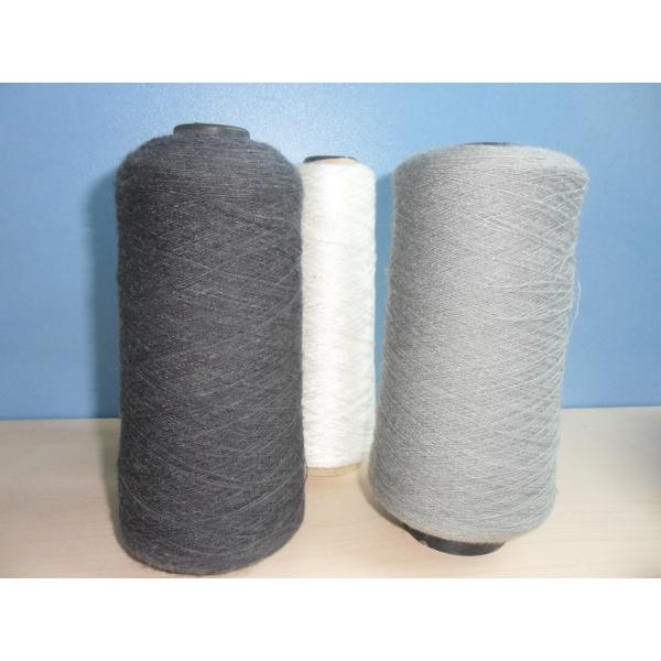 Fio condutor antiestático metálico 32S/2 20% fibra de aço inoxidável 80% poliéster EMI ESD