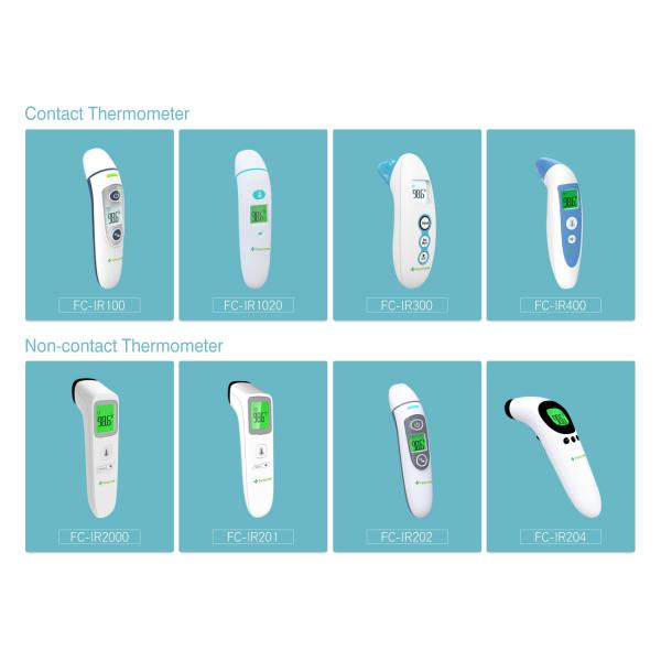 Electronic Body Hylogy Infrared Thermometer 9V Battery Power Supply