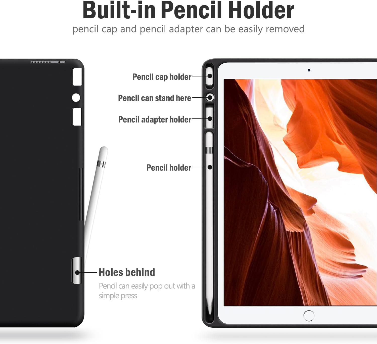 Custom Leather Tablet Case for iPad Air Pro 13 11 10.9 Inch With Designs Business Cover Shockproof ODM OEM Logo Material