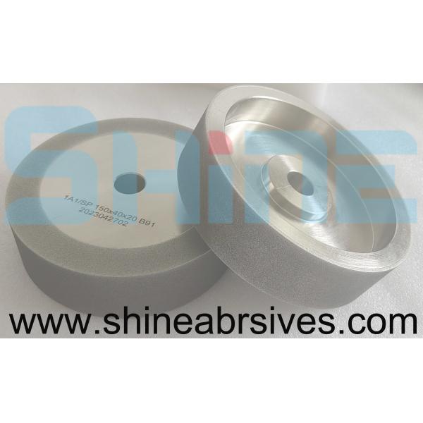 6000 tours par minute roues diamantées électroplatées 1A1 4 pouces de diamètre